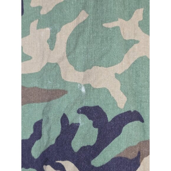 US Army BDU Jacket Mens Small Short Woodland Camo Combat Coat Ripstop ERICKSON - Picture 16 of 16